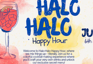 HALO-HALO Happy Hour Scarborough Cocktail Making & Secret Menu Tasting!