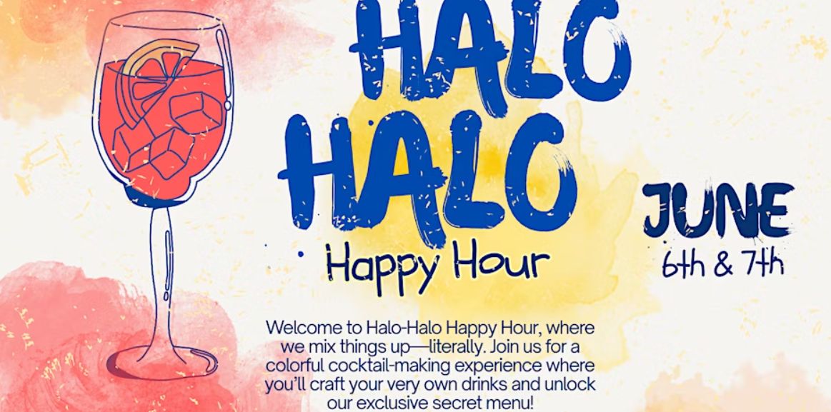 HALO-HALO Happy Hour Scarborough Cocktail Making & Secret Menu Tasting!