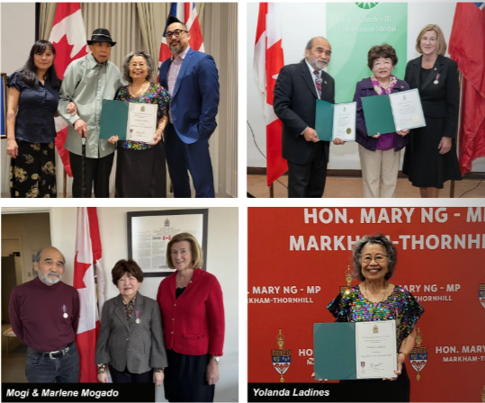 MFFC MEMBERS' KING CHARLES CORONATION MEDAL AWARDEES