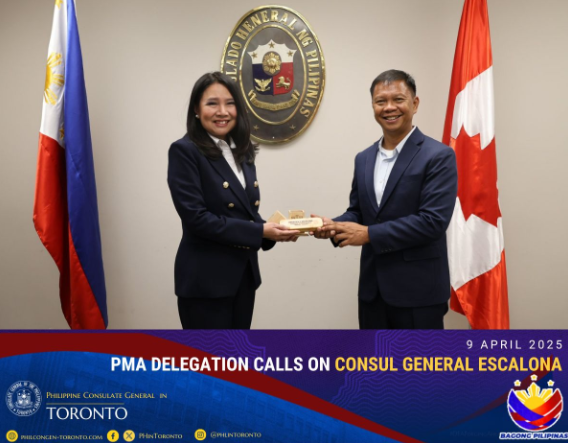 PMA DELEGATION CALLS ON CONSUL GENERAL ESCALONA
