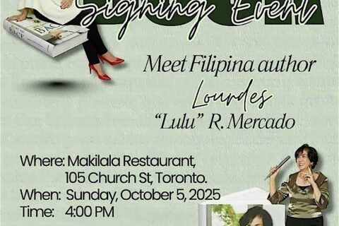 Book Signing Event with Filipina Author @ Makilala Eatery in Toronto