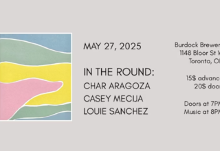 In The Round Char Aragoza, Casey Mecija and Louie Sanchez