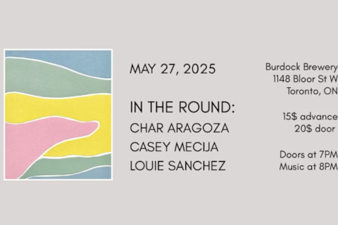 In The Round Char Aragoza, Casey Mecija and Louie Sanchez